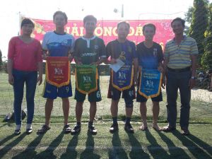 Huyện Đoàn Bình Tân Phối hợp tổ chức Giải bóng đá mini Mừng Đảng Mừng Xuân Bính Thân 2016