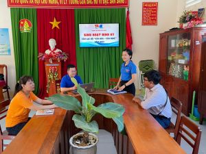 Hội LHTN Bình Tân ra mắt Câu lạc bộ Văn hóa văn nghệ tại thị trấn Tân Quới