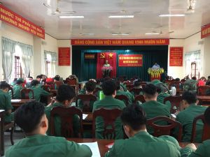 Huyện Đoàn Bình Tân phối hợp với Ban Chỉ Huy Quân sự huyện Bình Tân tổ chức Lễ đón Thanh niên hoàn thành nghĩa vụ quân sự trở về địa phương năm 2023
