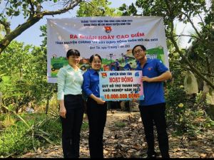 Huyện đoàn Bình Tân hỗ trợ ý tưởng khởi nghiệp trong lĩnh vực bảo vệ môi trường ứng phó biến đổi khí hậu