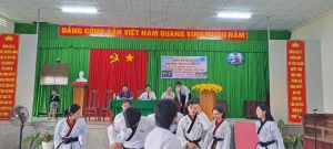 Hội LHTN huyện Bình Tân thành lập CLB võ thuật tại xã Tân Thành